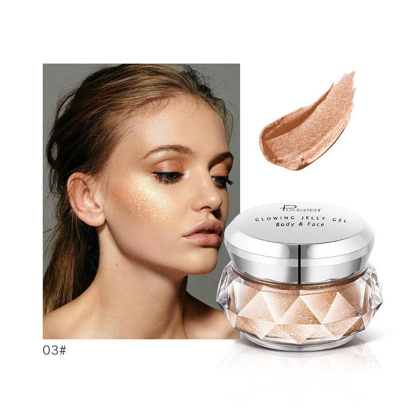 Pudaier Jelly Gel Face Highlighter Body Highlighter Mermaid Eyeshadow - V.I.P Digital Presence