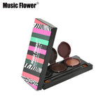 Music Flower Brand Makeup Eyeliner Gel & Eyebrow Powder Palette Waterproof Lasting Smudgeproof Cosmetics Eye Brow Enhancers - V.I.P Digital Presence