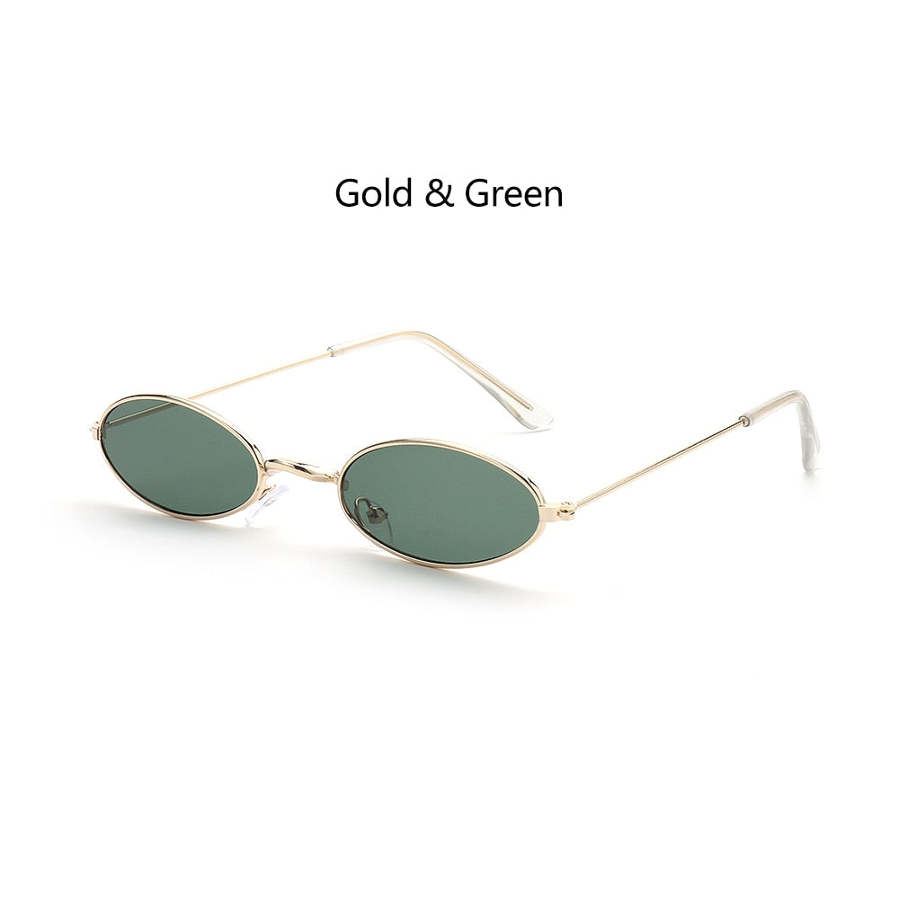 Fashion Vintage Shades Sun Glasses Elegant okulary Retro Small Oval Sunglasses for Men Women Eyeglasses gafas oculos - V.I.P Digital Presence
