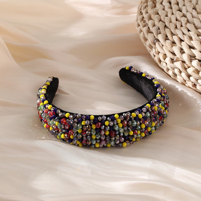 Fashionable Baroque handmade beaded crystal hair accessories - V.I.P Digital Presence