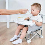 Children's dining chair portable foldable baby dining chair baby dining table small chair baby eating out folding - V.I.P Digital Presence