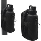 Fitness magnetic water bottle bag with magnet large capacity gym specific water cup bag portable crossbody bag - V.I.P Digital Presence
