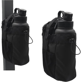 Fitness magnetic water bottle bag with magnet large capacity gym specific water cup bag portable crossbody bag - V.I.P Digital Presence