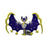 Large Kosmogu white heterochromatic red sun god moon god beast doll Luna Yara Sorgareo - V.I.P Digital Presence