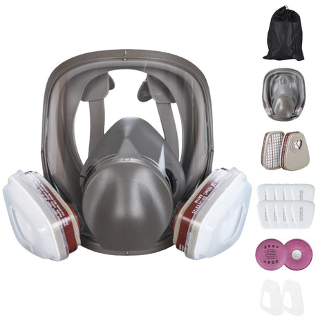 Gas mask spray painting dust chemical pesticide decoration polishing fire protection 6800 same type gas mask - V.I.P Digital Presence