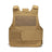 Tactical Army Vest Multi functional Armor Plate Tactical Carrier Vest CP Camo 800D - V.I.P Digital Presence