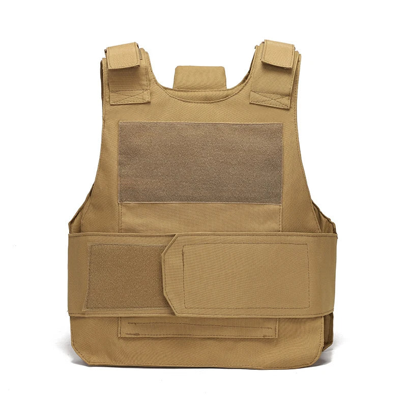 Tactical Army Vest Multi functional Armor Plate Tactical Carrier Vest CP Camo 800D - V.I.P Digital Presence