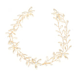 Handmade pearl twisted bead headwear wedding dress bride's hair accessories - V.I.P Digital Presence