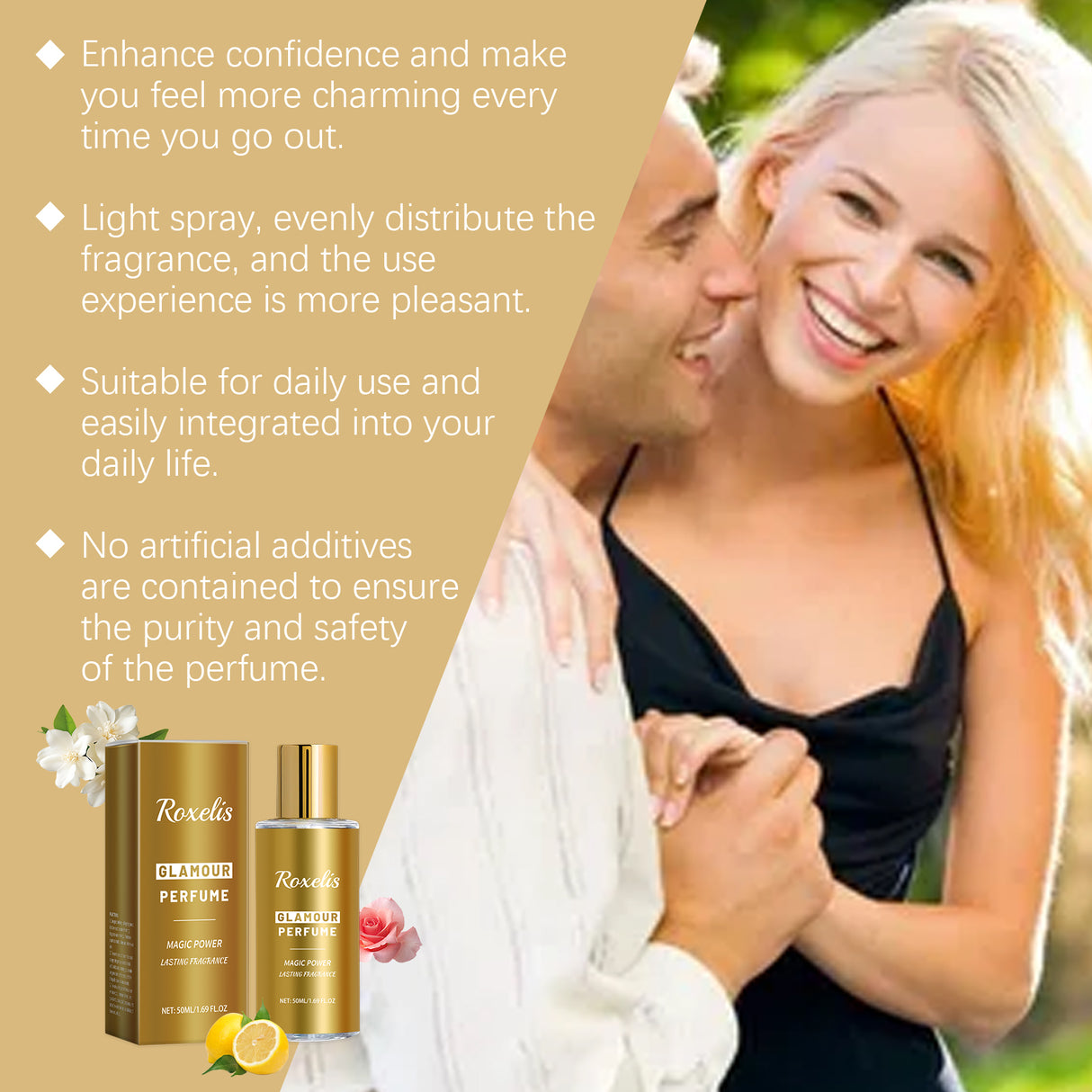 Charm Cologne Natural Fresh Light Elegant Charm Atmosphere Dating Light Fragrance Lasting Fragrance Elegant Perfume - V.I.P Digital Presence