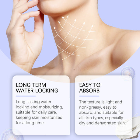 OUHOE Neck Cream - Hydrating, Moisturizing, and Refreshing Skin Care Lotion for Neck and Body - V.I.P Digital Presence