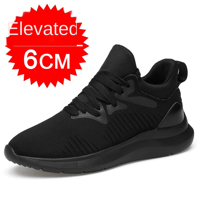 Men's shoes breathable men's casual shoes invisible height increasing shoes mesh sports shoes - V.I.P Digital Presence
