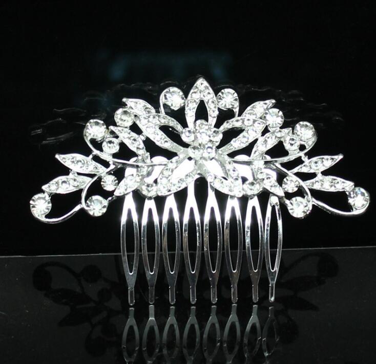 Wedding Dress Accessories Bridal Accessories Wedding Bridal Accessories Alloy Rhinestone Hair Combs Bridal Tiara - V.I.P Digital Presence