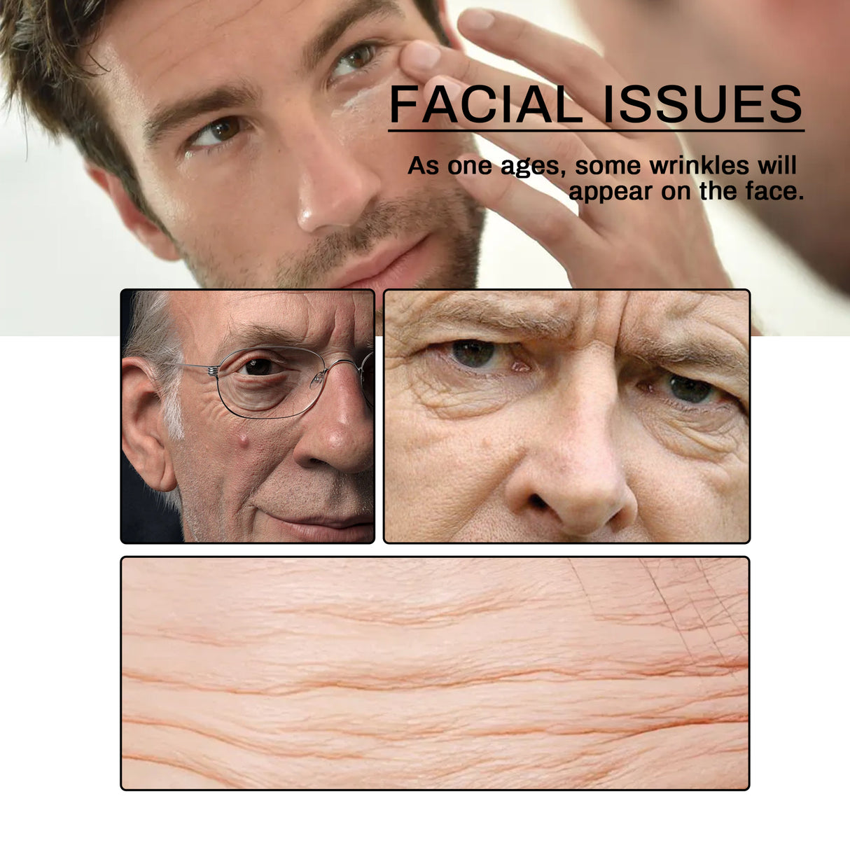 Anti-Wrinkle Serum For Men, Anti-Wrinkle Firming Skin Young Elastic Moisturizing Translucent Essence - V.I.P Digital Presence