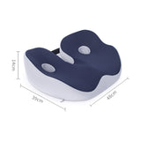 Cojín de espuma viscoelástica para silla de oficina de alta calidad, cómodo, ortopédico y relajante para la circulación sanguínea.