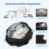 Large Capacity Carry-On Travel Duffel Bag for Women, with Shoulder Strap, Ideal for Weekend Overnight Trips and Sport Gym Use - V.I.P Digital Presence