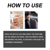 Men's Perfume, Body Fragrance Light Fragrance Natural Dating Atmosphere Lasting Fragrance Exudes Charm Niche Perfume - V.I.P Digital Presence