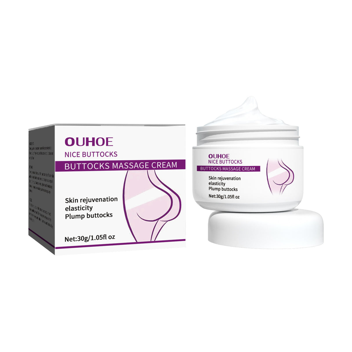 Buttocks Massage Cream, Butt Massage Treatment Firming And Toning Up Buttocks And Slimming Up Hips Cream - V.I.P Digital Presence