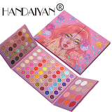 HANDAIYAN 84 Color Makeup Palette Eye Shadow + Blush + Highlight Eye Shadow Set Set Box Pearl Matte Eye Shadow - V.I.P Digital Presence