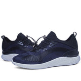 Internal height increasing men's shoes 8CM sports shoes with thick sole and no lace up invisible height increasing shoes - V.I.P Digital Presence