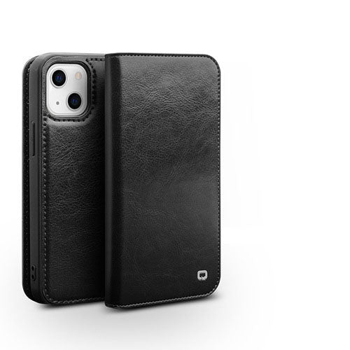 Suitable for iPhone 16 Promax phone case leather flip cover Apple 15 13 phone protective case card insertion - V.I.P Digital Presence