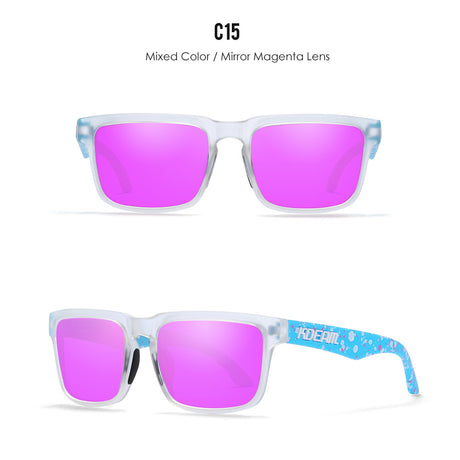 Classic polarized sunglasses for men and women ultra light driving glasses colorful real film sunglasses - V.I.P Digital Presence