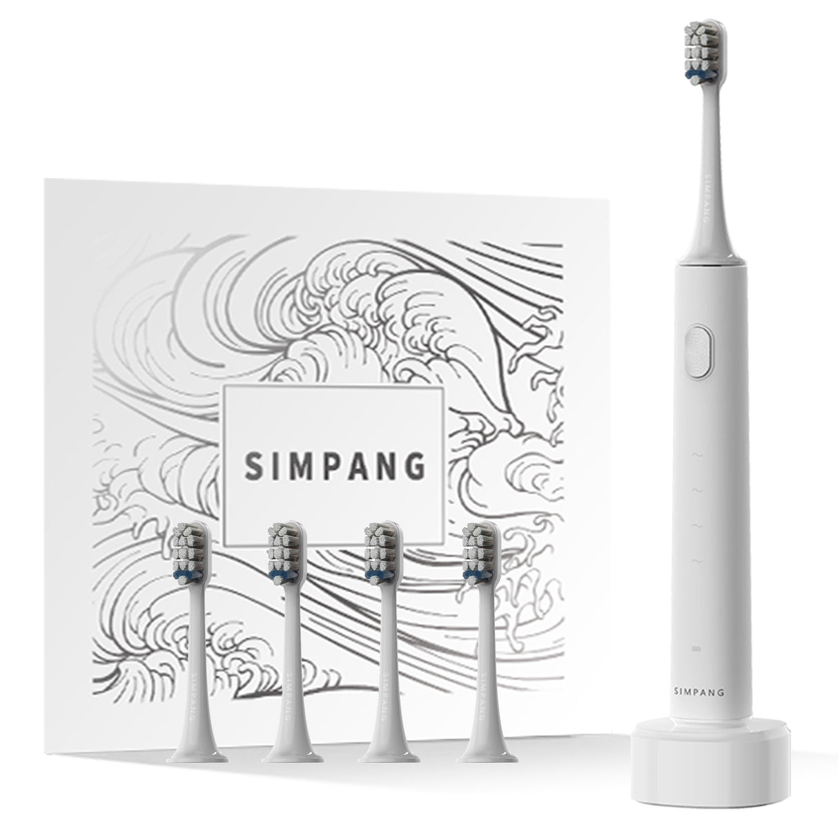 Smart Sonic Electric Toothbrush Soft Bristles Wireless Charging Adult Gift Box - V.I.P Digital Presence