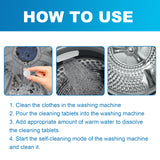 Washing Machine Cleaner, Washing Machine Tank Automatic Drum Liner Dirt Cleaning Sheet - V.I.P Digital Presence