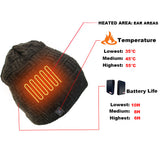 Knitted Thermal Cap Electric Heating Cap Outdoor Cold Proof Carbon Fiber Heating Cap - V.I.P Digital Presence