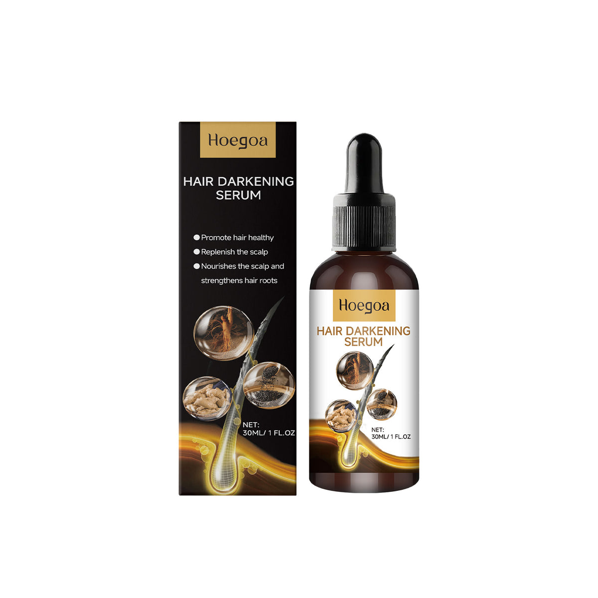 Hair Care Serum Strengthens And Nourishes Hair And Scalp Daily Massage Treatment Serum - V.I.P Digital Presence