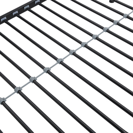 METAL Bunk Bed with trundle Black - V.I.P Digital Presence