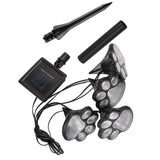 Outdoor 4 LED Solar Animal Paw Light Portable Solar Lamp Light