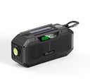 Outdoor Emergency Radio Bluetooth Speaker Solar Hand Flashlight Mobile Charging 5000 Mah Large Capacity - V.I.P Digital Presence