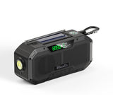 Outdoor Emergency Radio Bluetooth Speaker Solar Hand Flashlight Mobile Charging 5000 Mah Large Capacity - V.I.P Digital Presence