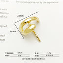 Japanese and Korean headdress accessories hairpins fashionable and simple small fresh ponytail hairpins for girls metal high-grade hair hooks and hair buckles - V.I.P Digital Presence
