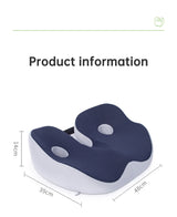 Cojín de espuma viscoelástica para silla de oficina de alta calidad, cómodo, ortopédico y relajante para la circulación sanguínea.