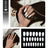 Nail Art Fake Nails Stiletto Tips Clear Press on Long False with Glue Coffin Stick Display Full Cover Artificial Designs Matte - V.I.P Digital Presence