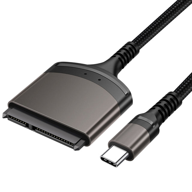 USB 3.0 to SATA Easy Drive Cable Serial Hard Disk 2.5-inch Mobile Hard Disk Adapter Cable USB Aluminum Alloy Shell - V.I.P Digital Presence