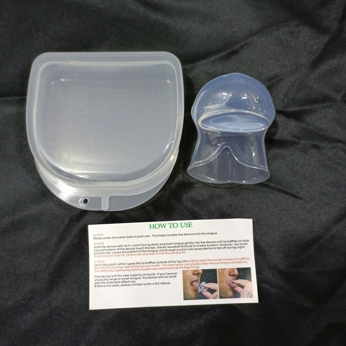 Anti snoring tongue sleeve device, anti snoring device, tongue silicone anti snoring respirator, sleep apparatus - V.I.P Digital Presence