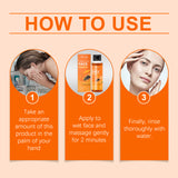 Papaya Face Wash Gentle Cleanser Not Tight Moisturizing Hydrating Moisturizing Skin Tender Skin Care Face Wash