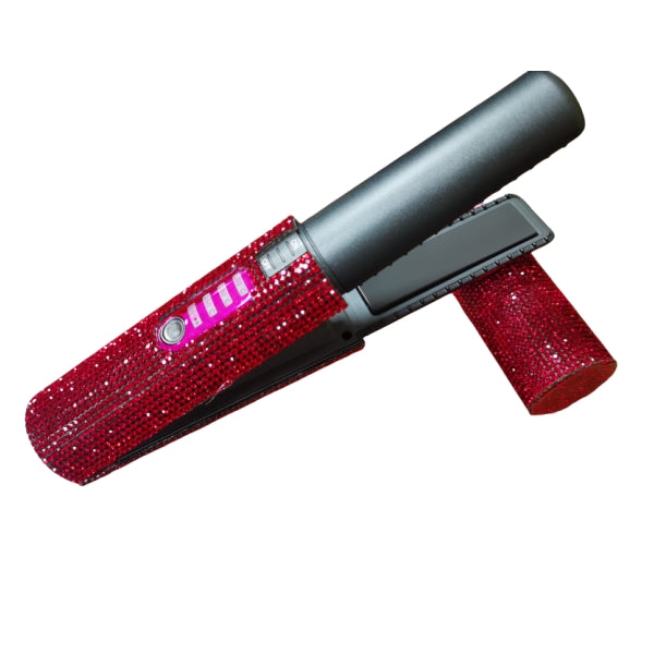 Electric USB Hair Straightening Brush Straightener Brush Multifunctional Comb Straightening Styler Hair Curler - V.I.P Digital Presence