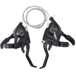 Bike Derailleurs 3x7 21 Speed Switch MTB Bicycle Shifter Levers Brake with Shift Cable Cycling Disc Handle for Bike Trekking - V.I.P Digital Presence