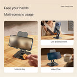 Mobile desktop stand rotatable foldable TV series tablet phone stand - V.I.P Digital Presence