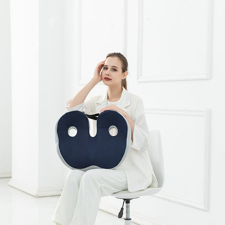 Chair Hip Cushion Hemorrhoids Cushion Fart Cushion Breathable Cushion Thick Office Long Sitting Memory Cotton Cushion - V.I.P Digital Presence