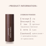 Stamp Eyebrow Powder Stick Eyebrow Trimmer EYEBROW STAMP Eyebrow Pencil Stick Eyebrow Tool Eyebrow Card Set - V.I.P Digital Presence