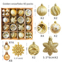Christmas decoration 6cm electroplated ball plastic ball special-shaped painted Christmas ball gift Christmas tree pendant - V.I.P Digital Presence