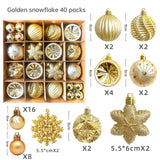Christmas decoration 6cm electroplated ball plastic ball special-shaped painted Christmas ball gift Christmas tree pendant - V.I.P Digital Presence