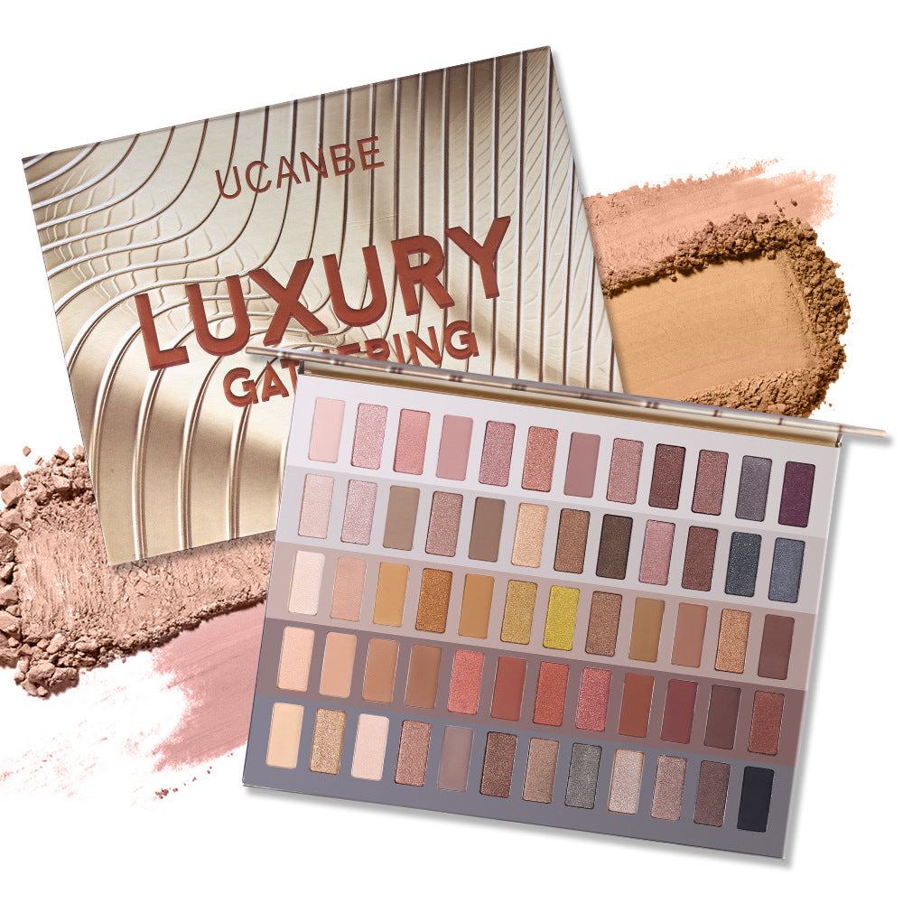 UCANBE 60 Clors of Luxury Eyeshadow Palette Everyday Glitter Matte Earth Eyeshadow - V.I.P Digital Presence