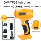 Mini Brushless High-Power Lithium Electric Blower Fan Wireless Dust Blowing Gun Compatible with Makita Dewalt Etc. - V.I.P Digital Presence
