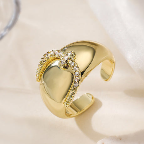European and American Geometric Open Ring Women's Simple, Light Luxury Personalized Ring New - V.I.P Digital Presence