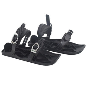 Skiing Mini Sled Outdoor Snow Board Ski Boots High Quality Adjustable Bindings Portable Skiing Shoes Combine Skates With Skis - V.I.P Digital Presence